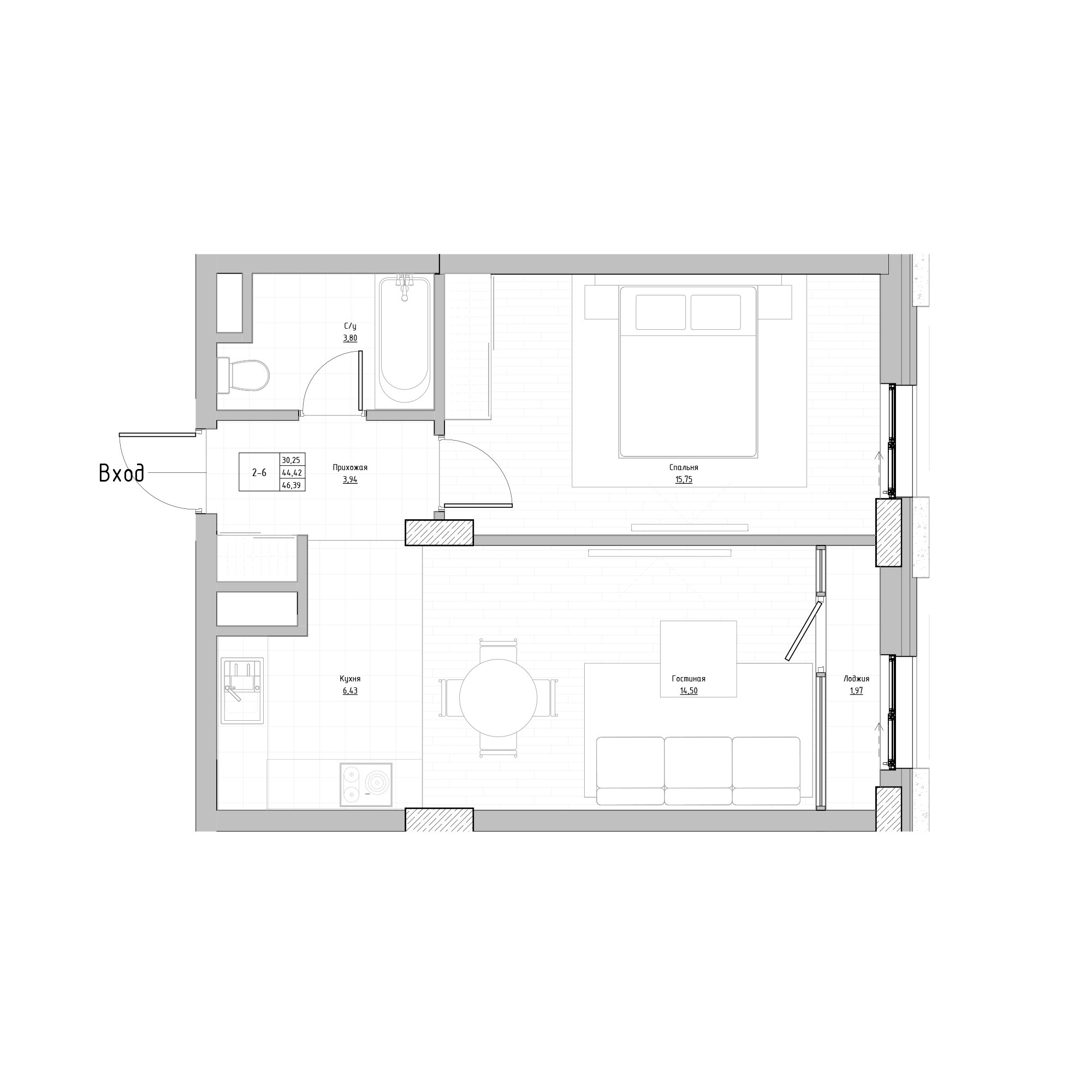План квартиры